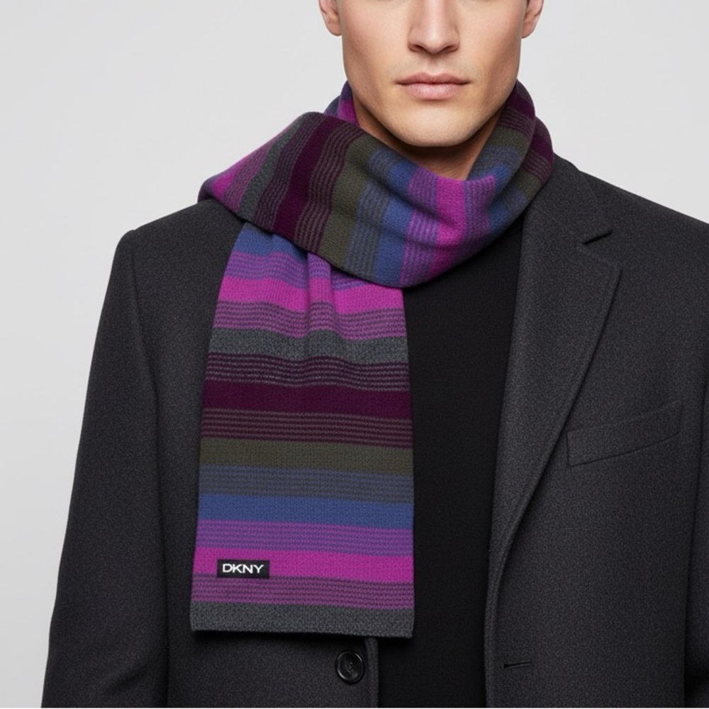 DKNY the film maker cashmere scarf